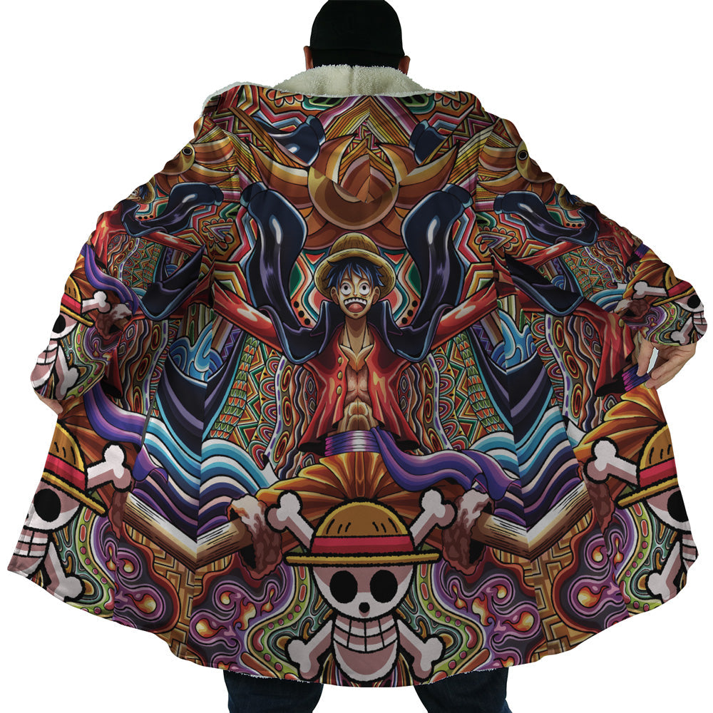 Trippy Monkey D. Luffy One Piece Dream Cloak Coat