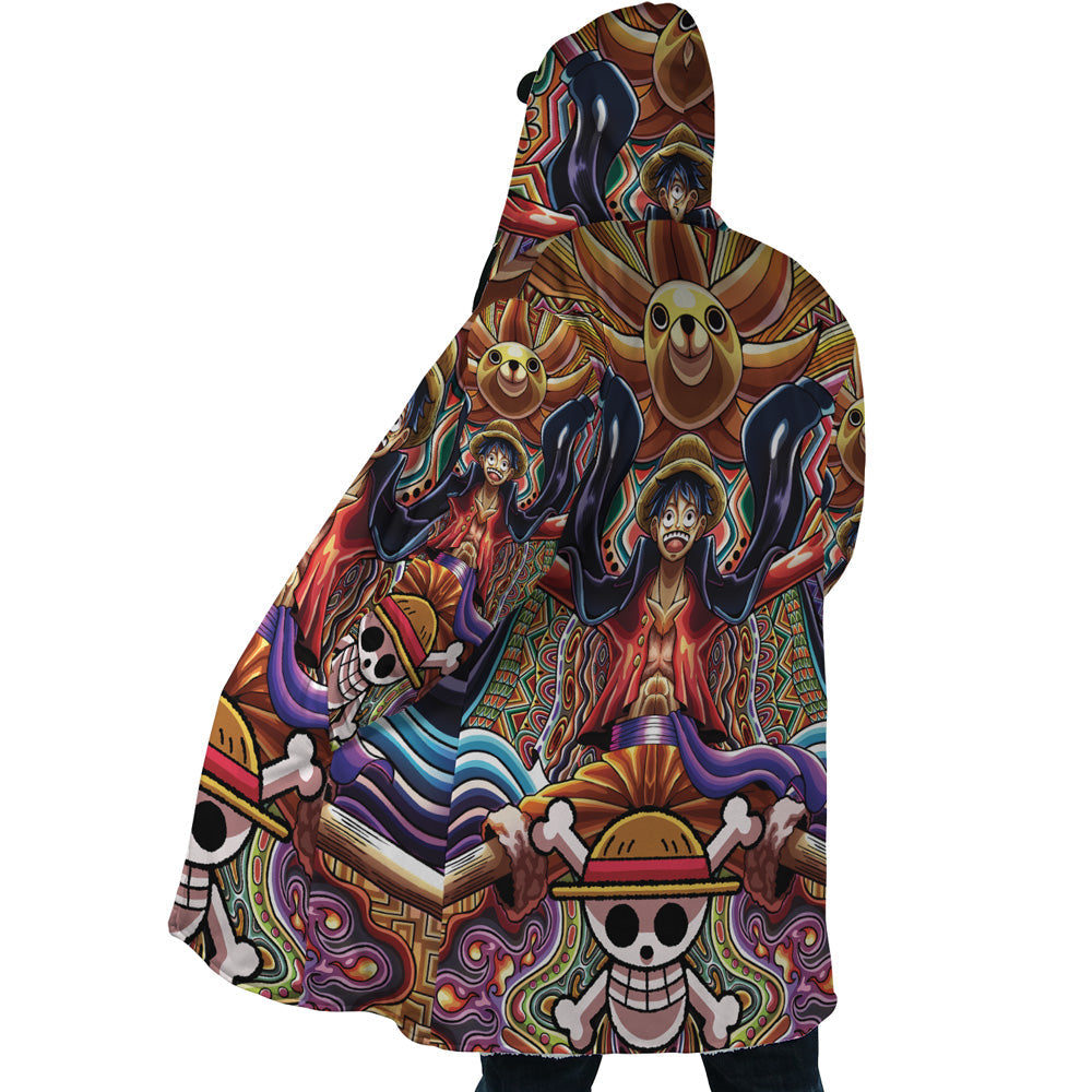 Trippy Monkey D. Luffy One Piece Dream Cloak Coat