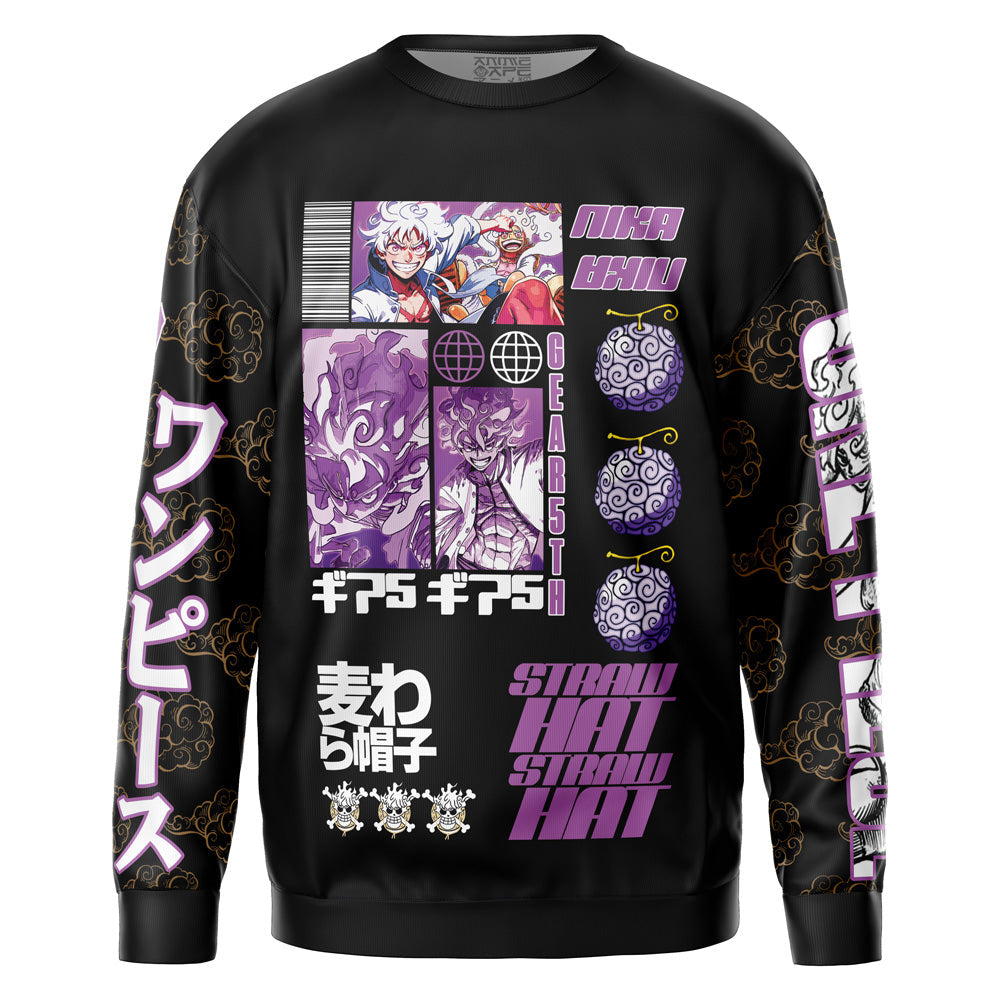 Monkey D. Luffy Gear 5th V4 One Piece Streetwear Sweatshirt