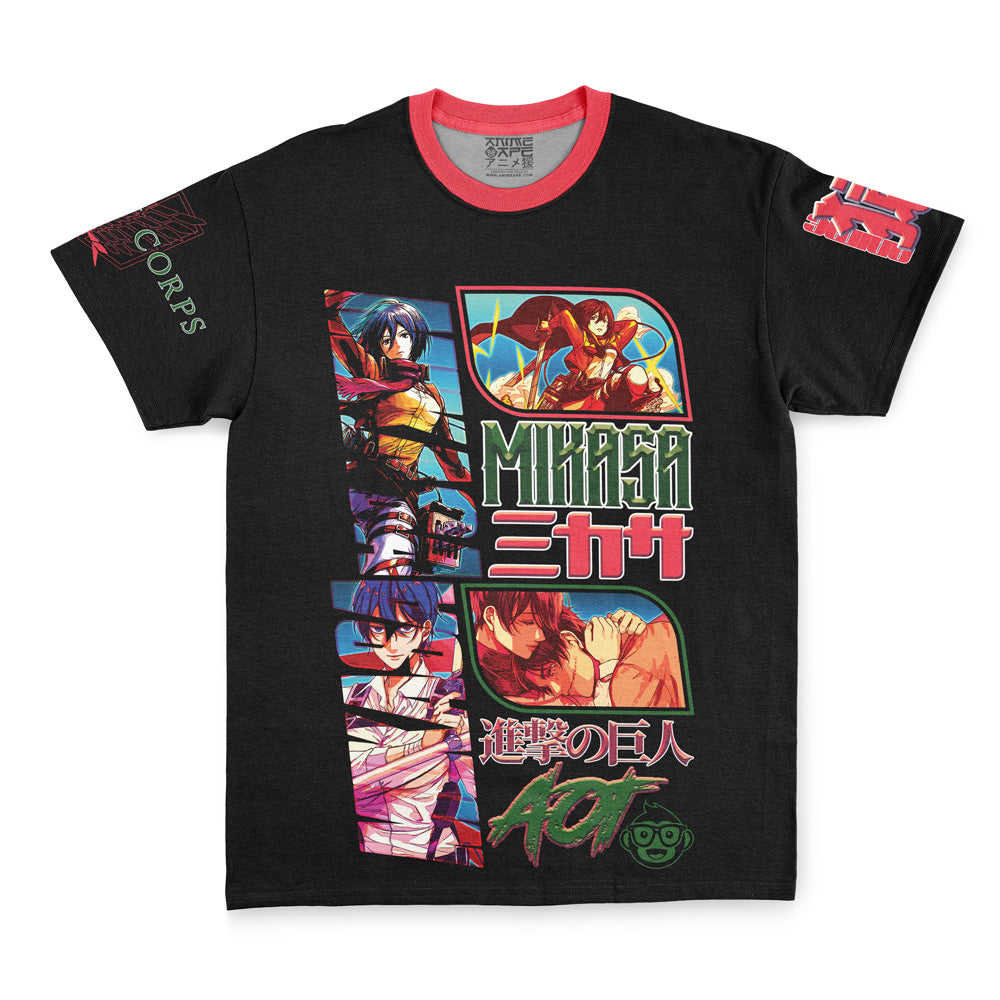 Mikasa Ackerman Attack on Titan Streetwear T-Shirt