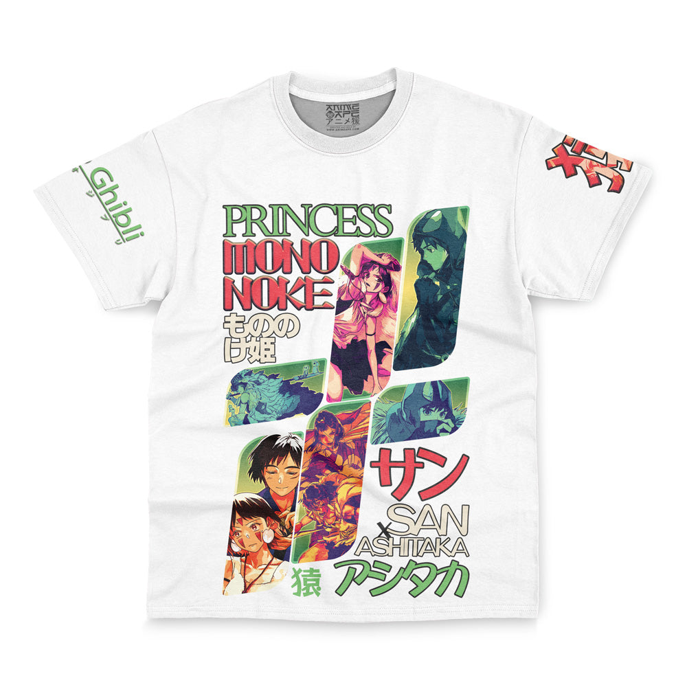 Princess Mononoke Studio Ghibli Streetwear T-Shirt