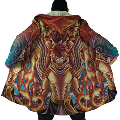 Trippy Natsu Dragneel x Igneel Fairy Tail Dream Cloak Coat