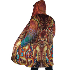 Trippy Natsu Dragneel x Igneel Fairy Tail Dream Cloak Coat