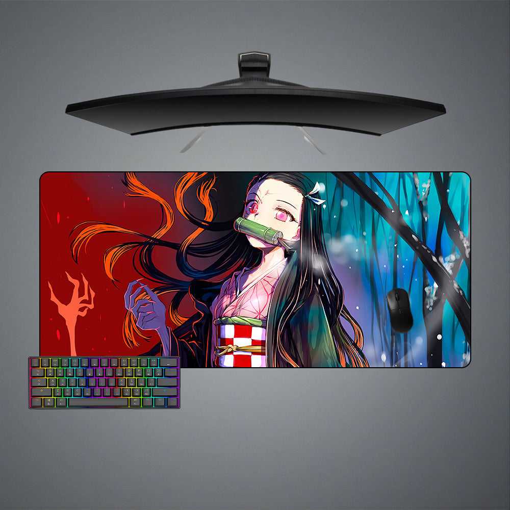 Nezuko Demon Size Gaming Mouse Pad