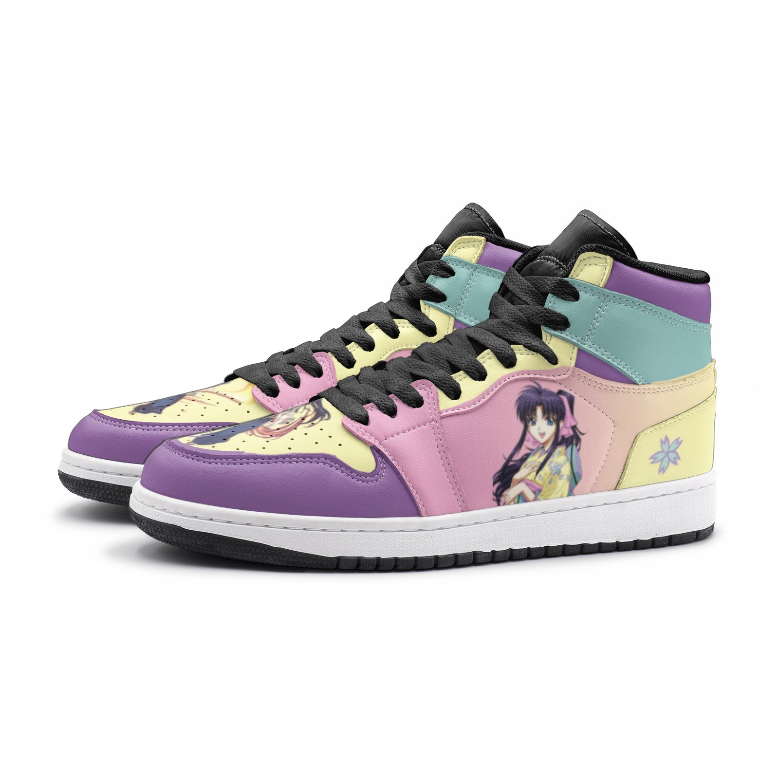 Kaoru Kamiya Rurouni Kenshin Mid 1 Basketball Shoes