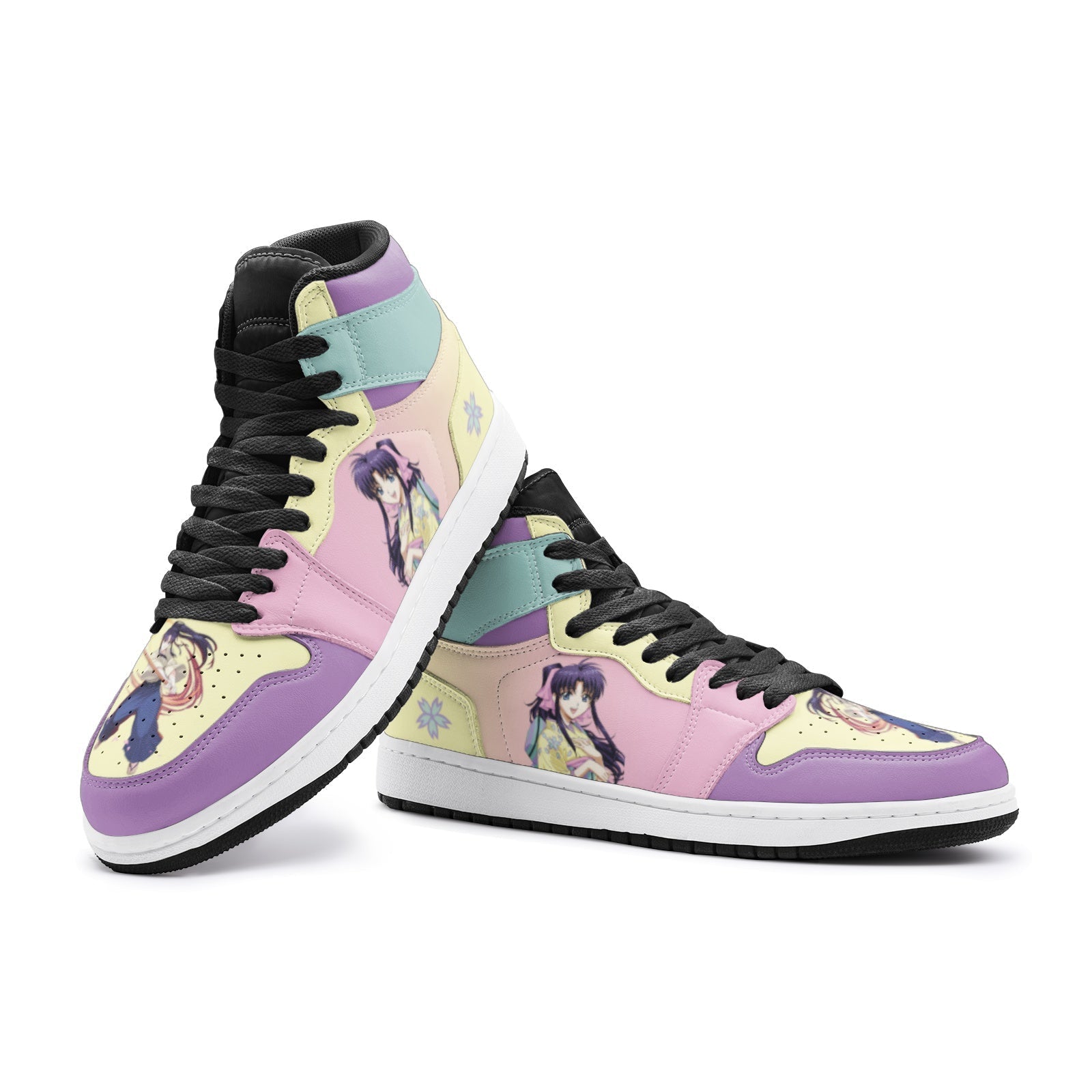Kaoru Kamiya Rurouni Kenshin Mid 1 Basketball Shoes
