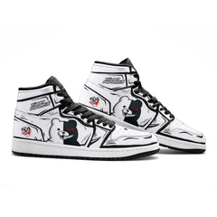 Monokuma Danganronpa Mid 1 Basketball Shoes