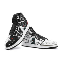 Monokuma Danganronpa Mid 1 Basketball Shoes