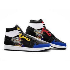 Scribble RX-78 Gundam Mid 1 Basketball Shoes