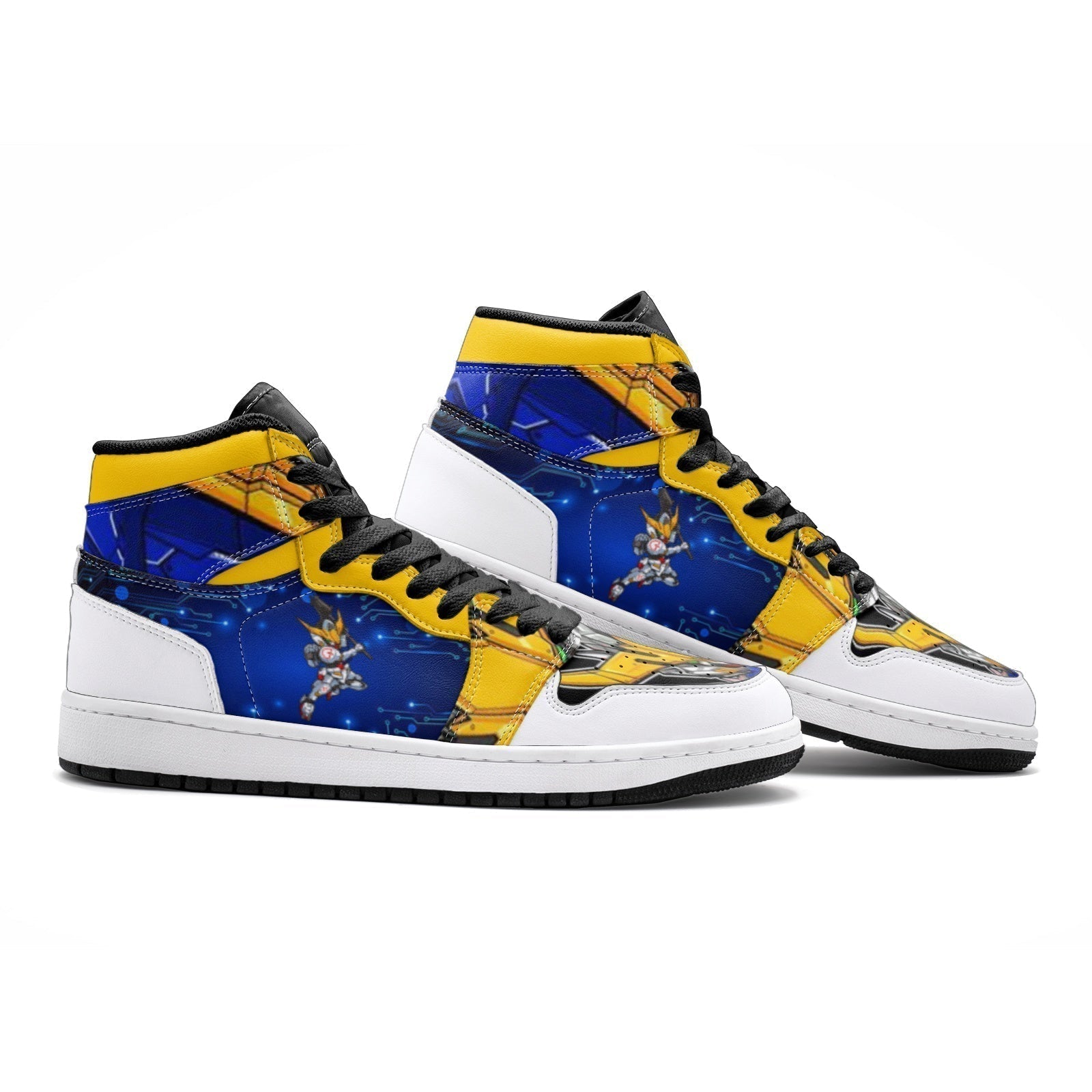 SD Barbatos Gundam Mid 1 Basketball Shoes