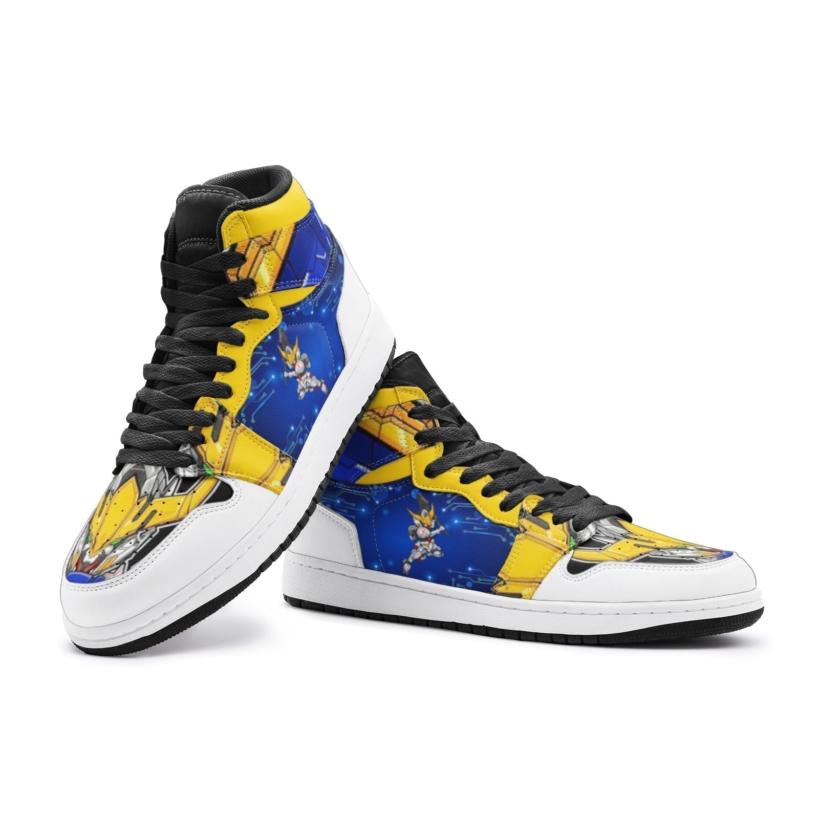 SD Barbatos Gundam Mid 1 Basketball Shoes