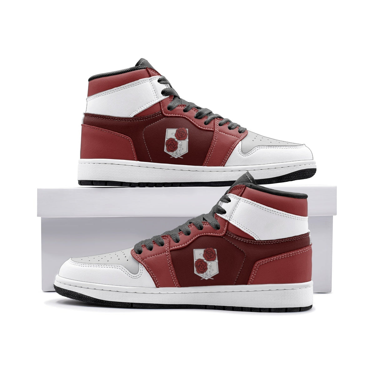 The Garrison Attack on Titan Mid 1" Basketball Shoes