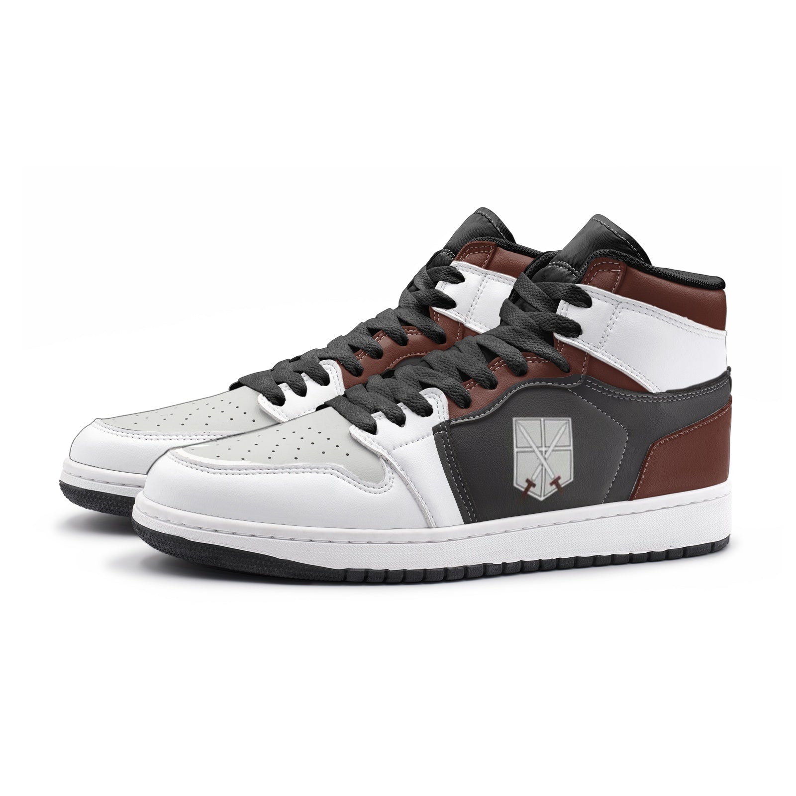 The Training Corps Attack on Titan Mid 1 Basketball Shoes