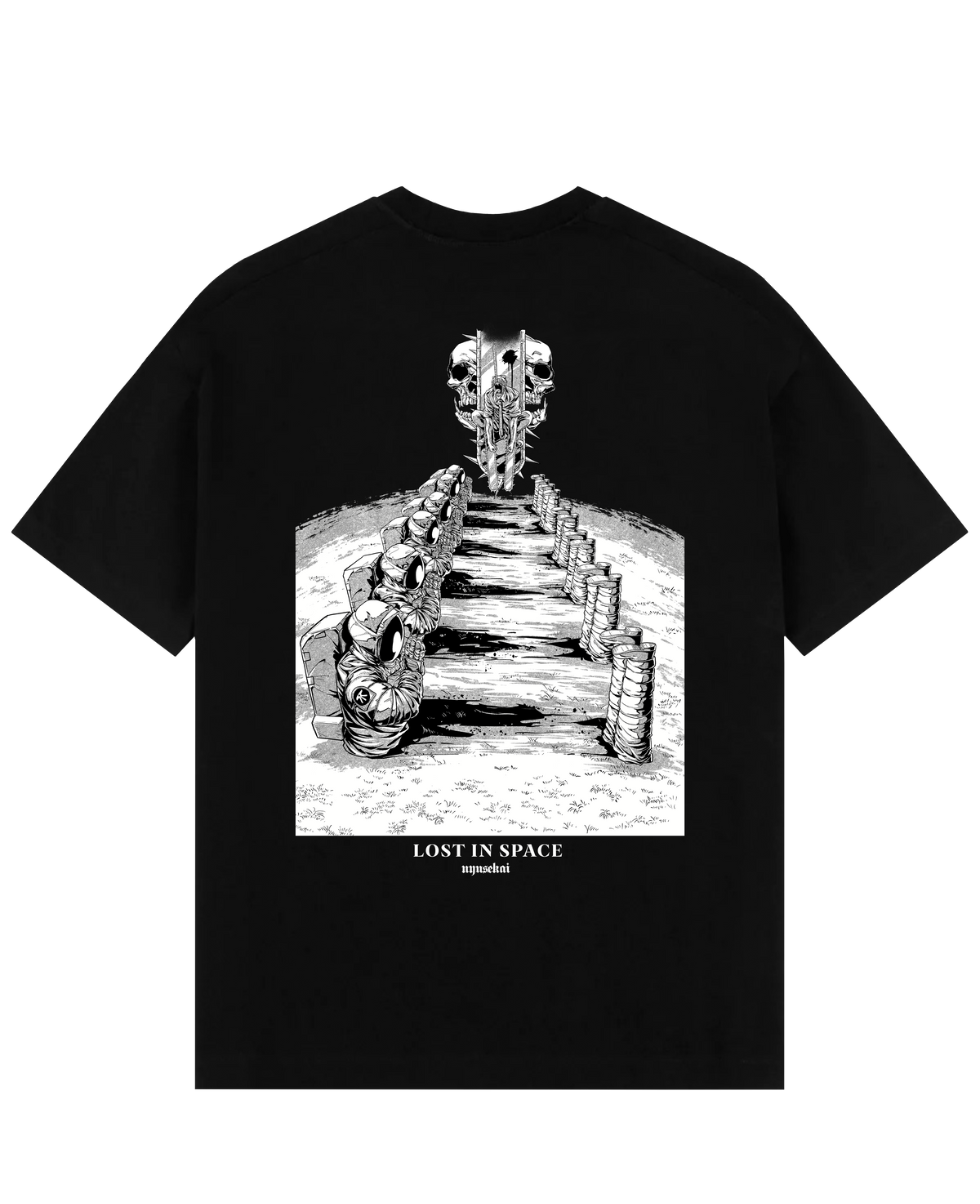 Denji X Lost In Space - Chainsaw Man Oversize T-Shirt