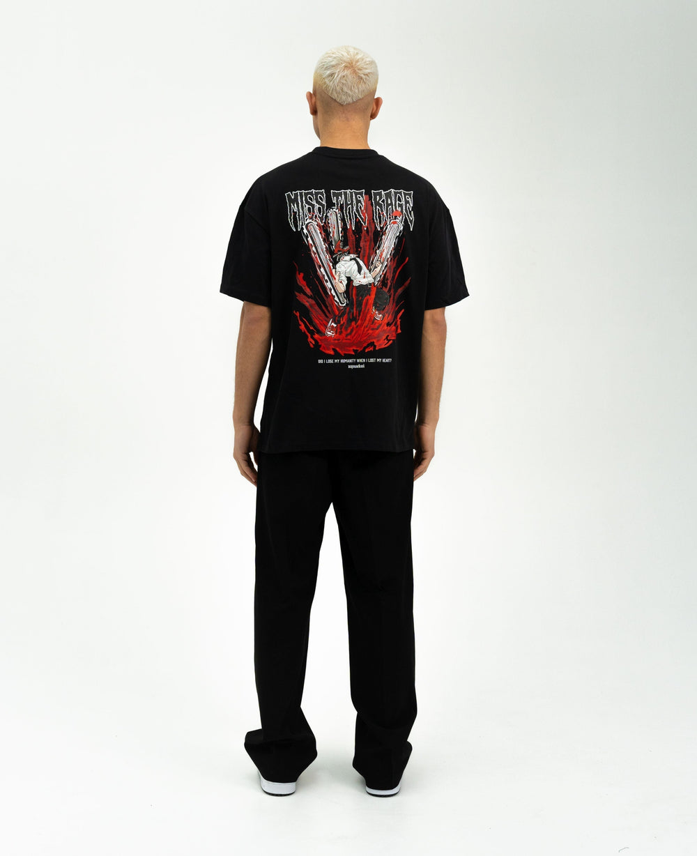 Denji X Miss The Rage - Chainsaw Man Oversize T-Shirt