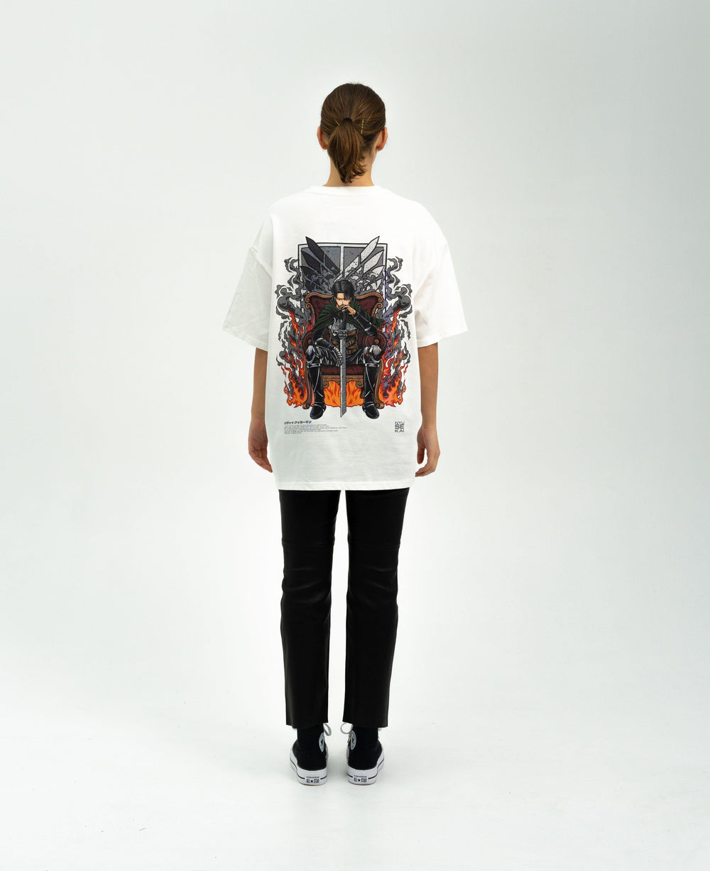 Levi X Throne - AOT Oversize T-Shirt