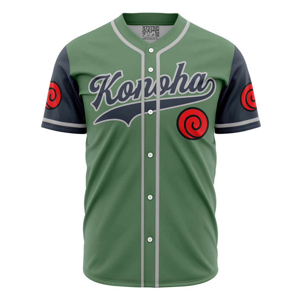 Personalized Konoha Jonin Shippuden Baseball Jersey