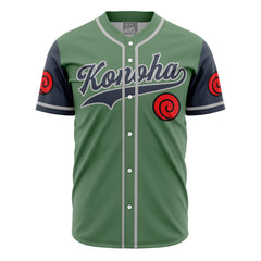 Personalized Konoha Jonin Shippuden Baseball Jersey