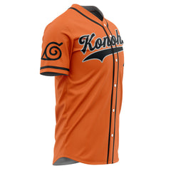 Personalized Konoha Shippuden Baseball Jersey