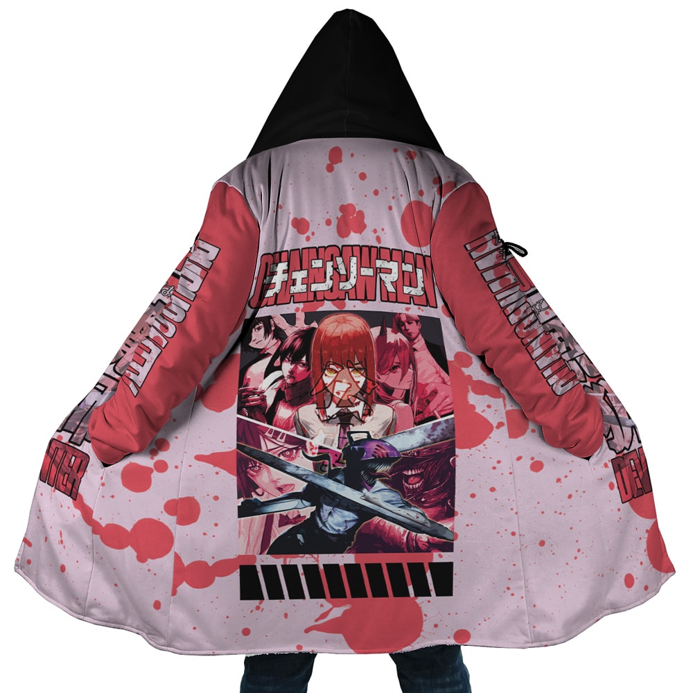 Public Safety Chainsaw Man Streetwear Dream Cloak Coat