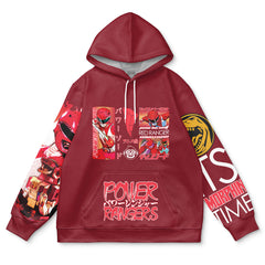 Red Ranger Mighty Morphin Power Rangers Streetwear Hoodie