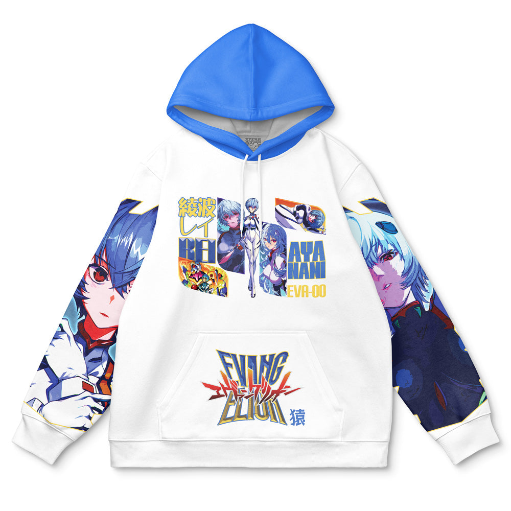 Rei Ayanami V2 Eva Streetwear Hoodie