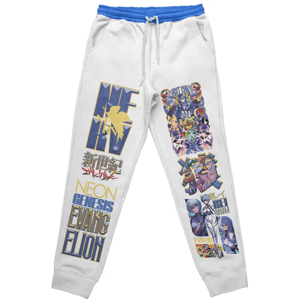 Rei Ayanami V2 Eva Streetwear Sweatpants