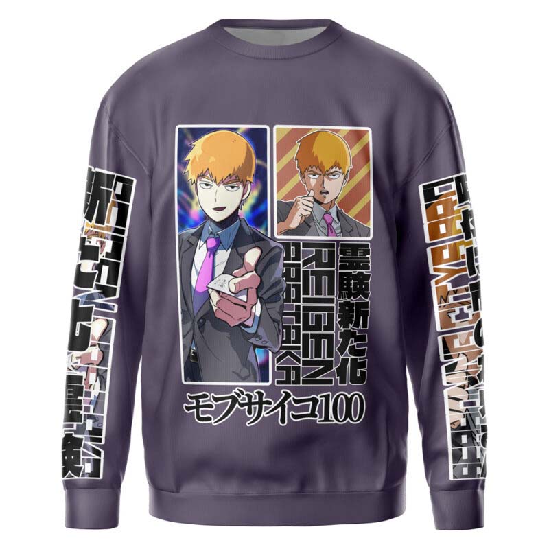Arataka Reigen Mob Psycho 100 Streetwear Sweatshirt