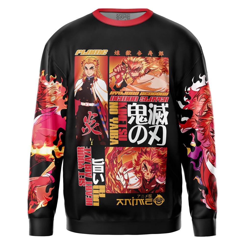 Kyojuro Rengoku V3 Demon Slayer Streetwear Sweatshirt