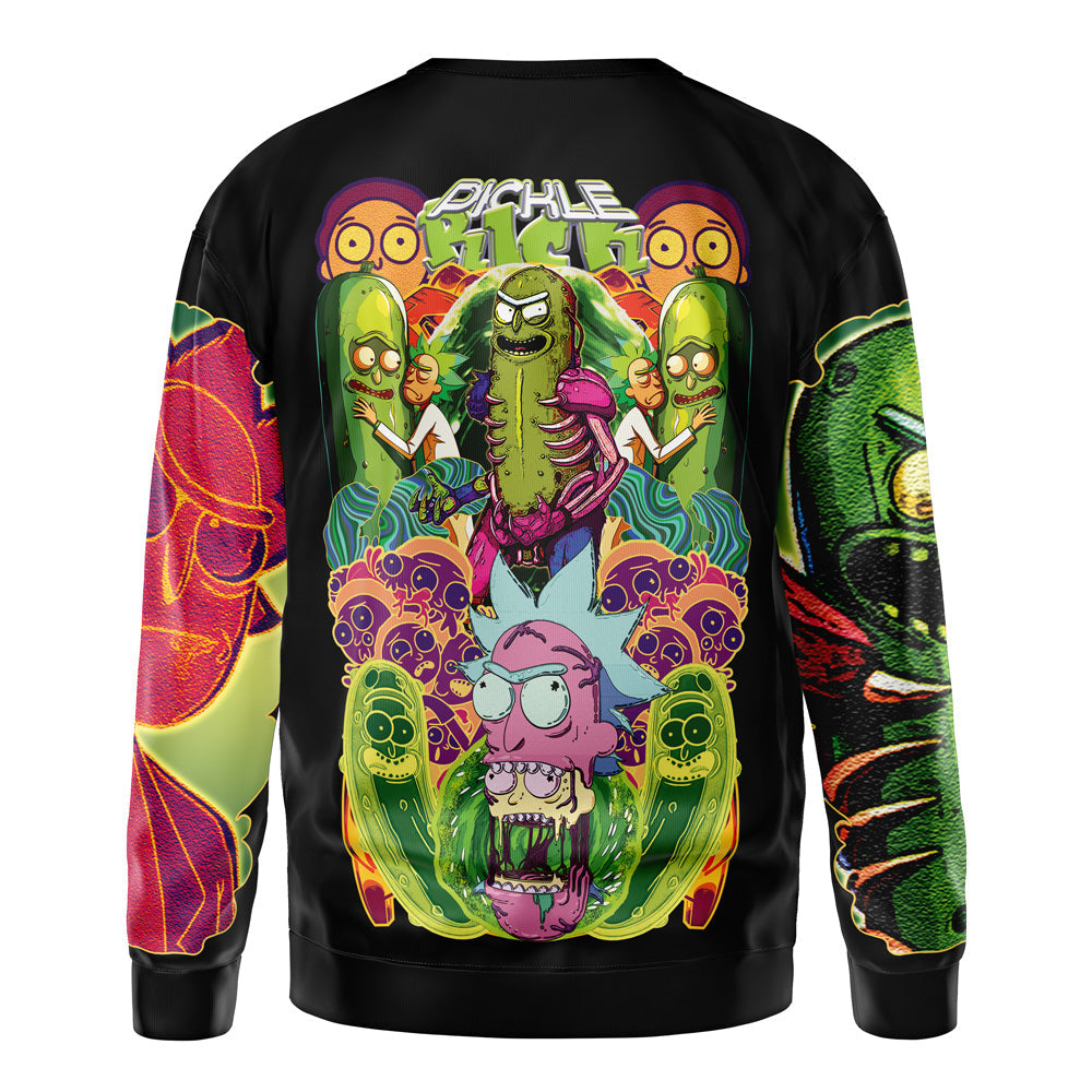 Pickle Rick Rick and Morty Streetwear Sweatshirt