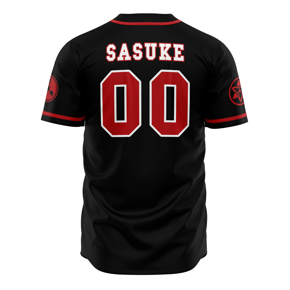 Sasuke Uchiha Clan Shippuden Baseball Jersey