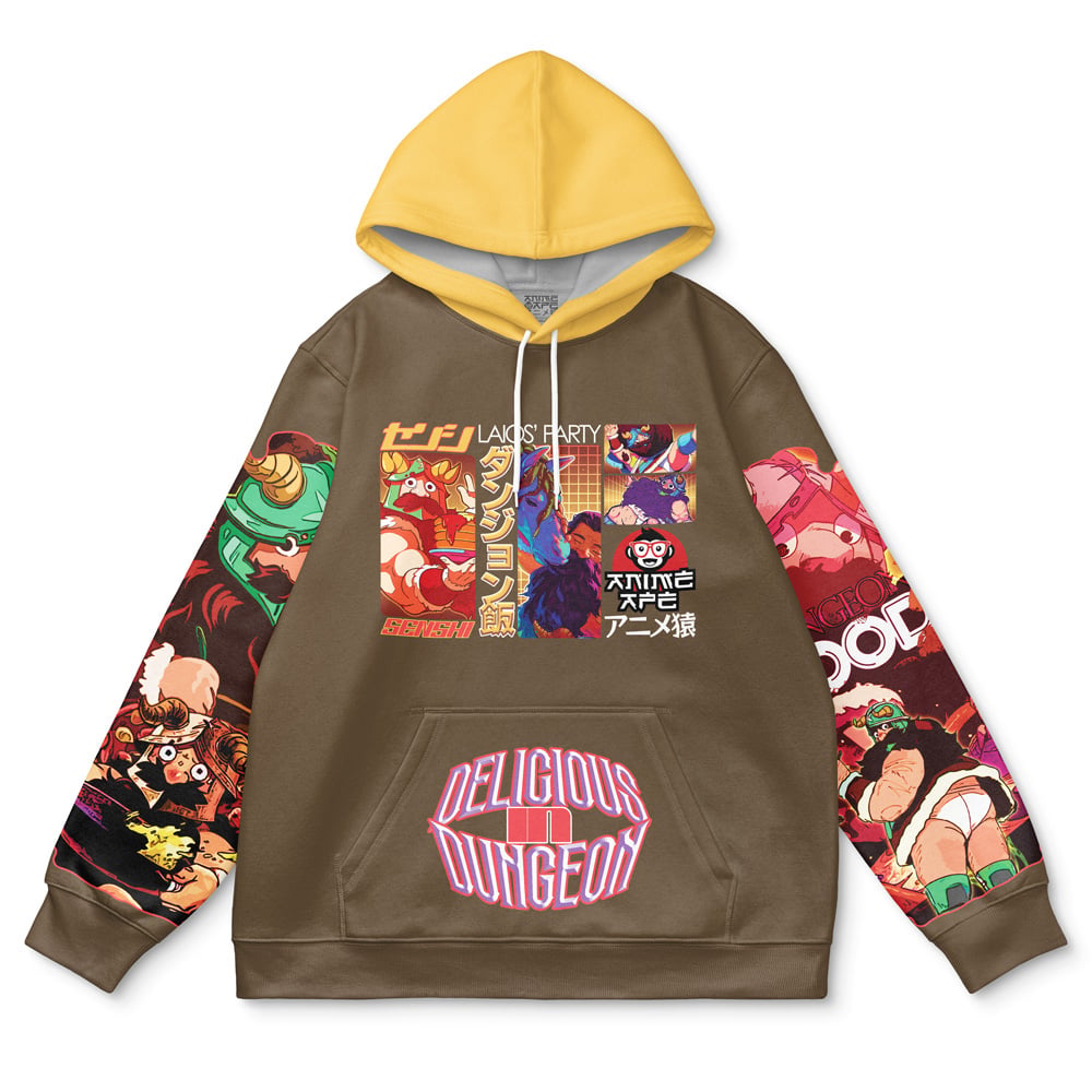 Senshi Delicious in Dungeon Streetwear Hoodie