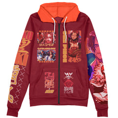Shanks V3 One Piece Streetwear Zip Hoodie Jacket