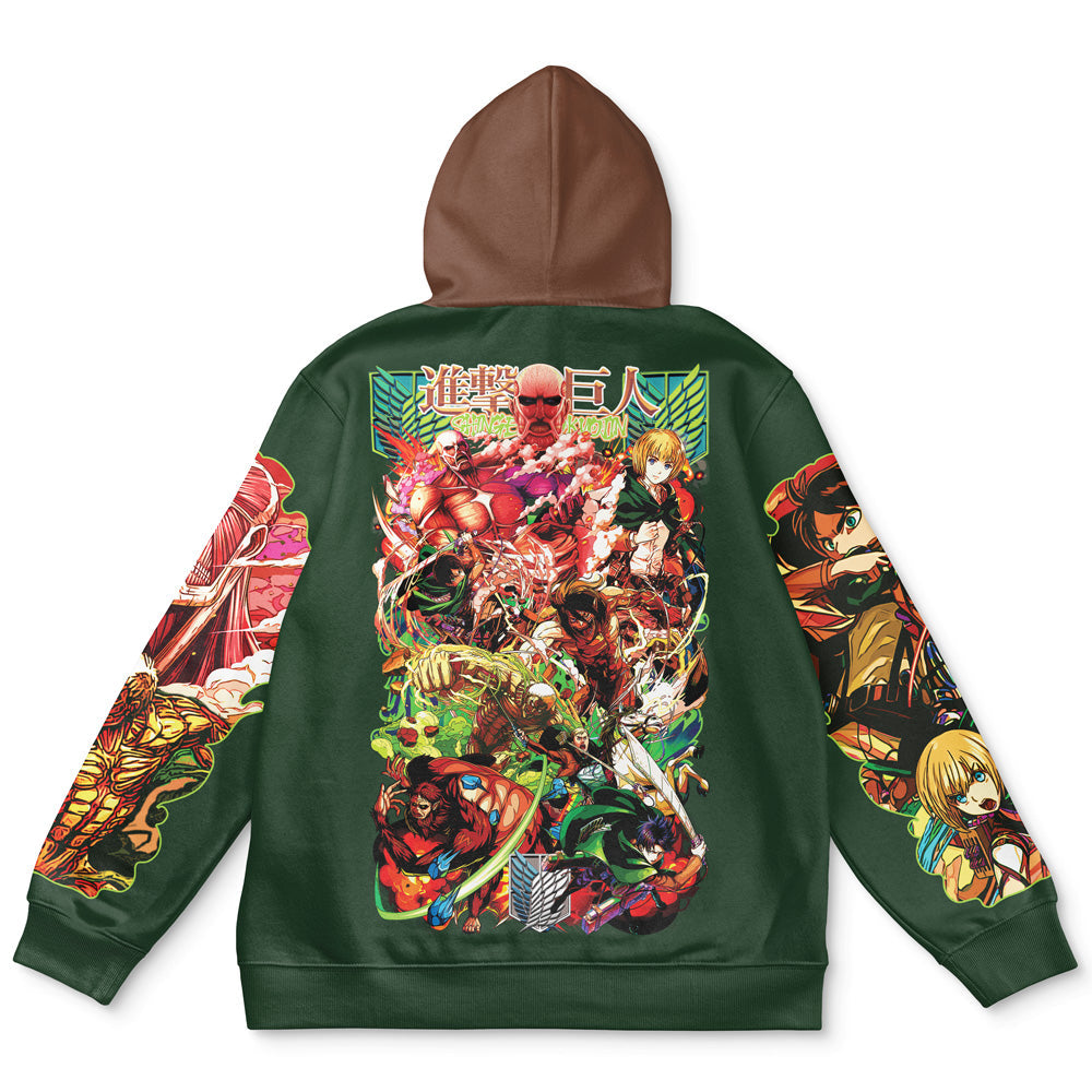 Return to Shiganshina Attack on Titan Streetwear Hoodie