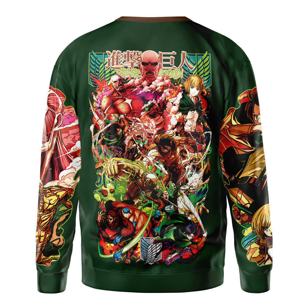 Return to Shiganshina Attack on Titan Streetwear Sweatshirt