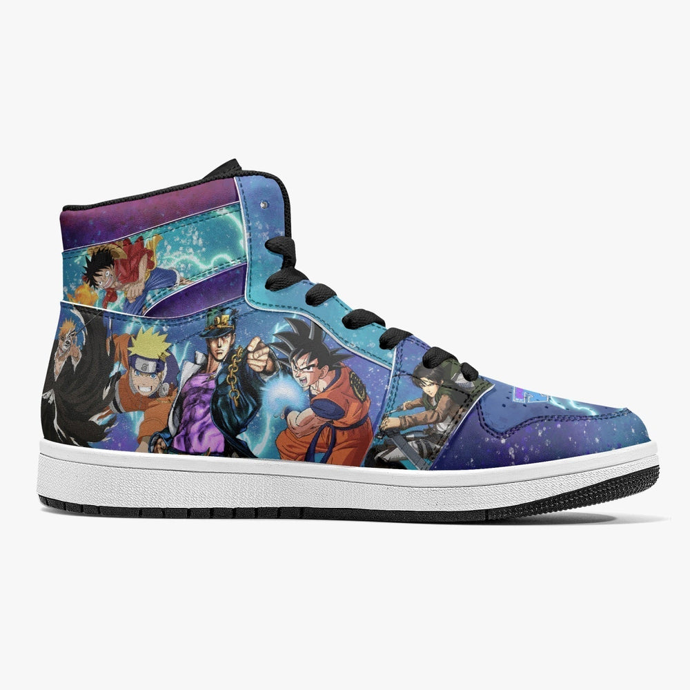 Shonen Classic vs Next Gen V2 Mid 1 Basketball Shoes