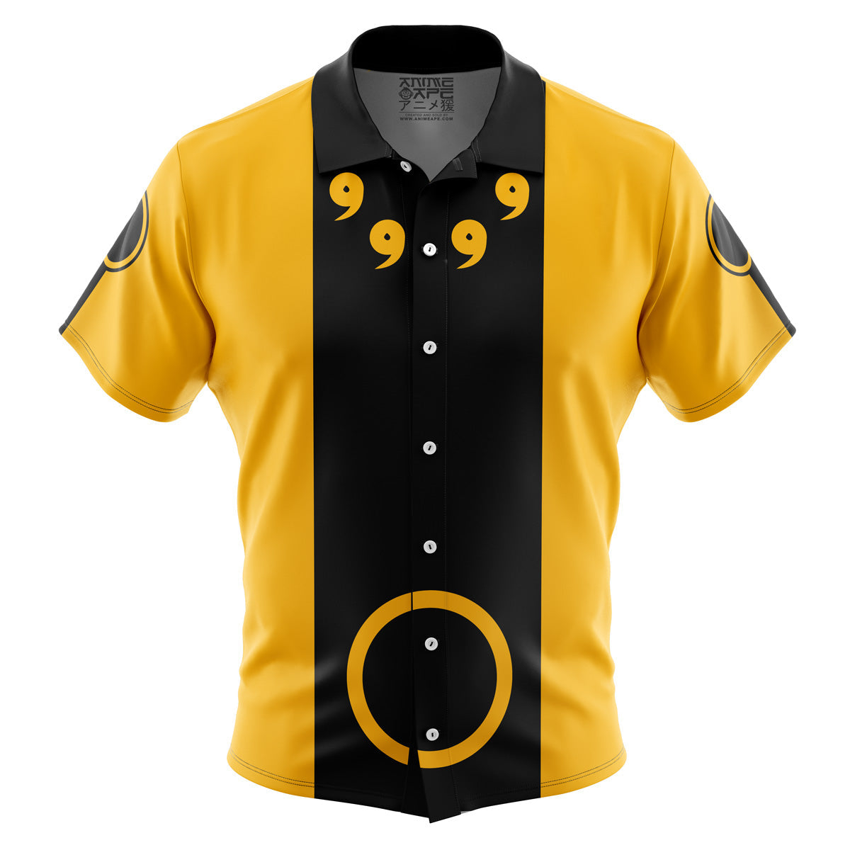 Six Paths Sage Mode Shippuden Button Up Hawaiian Shirt