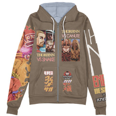 Slave Arc Vinland Saga Streetwear Zip Hoodie Jacket