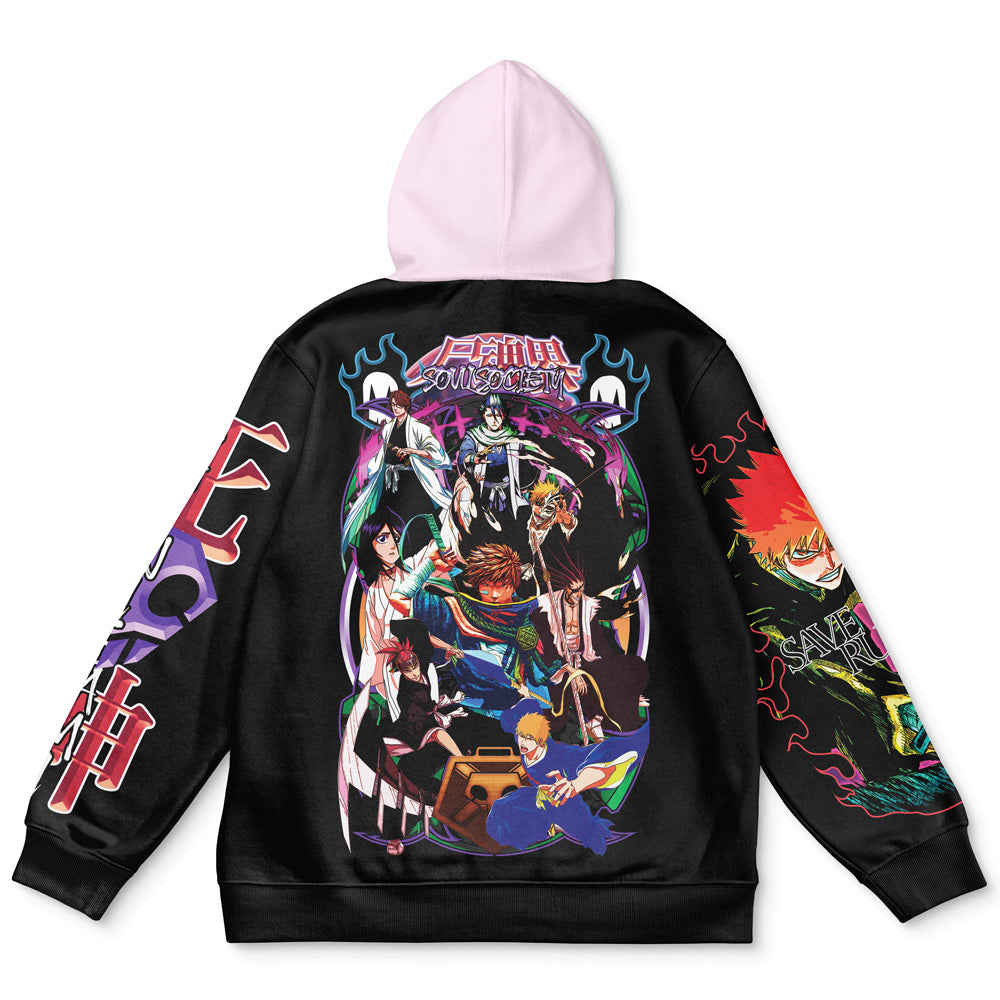 Soul Society Rescue Arc Bleach Streetwear Hoodie