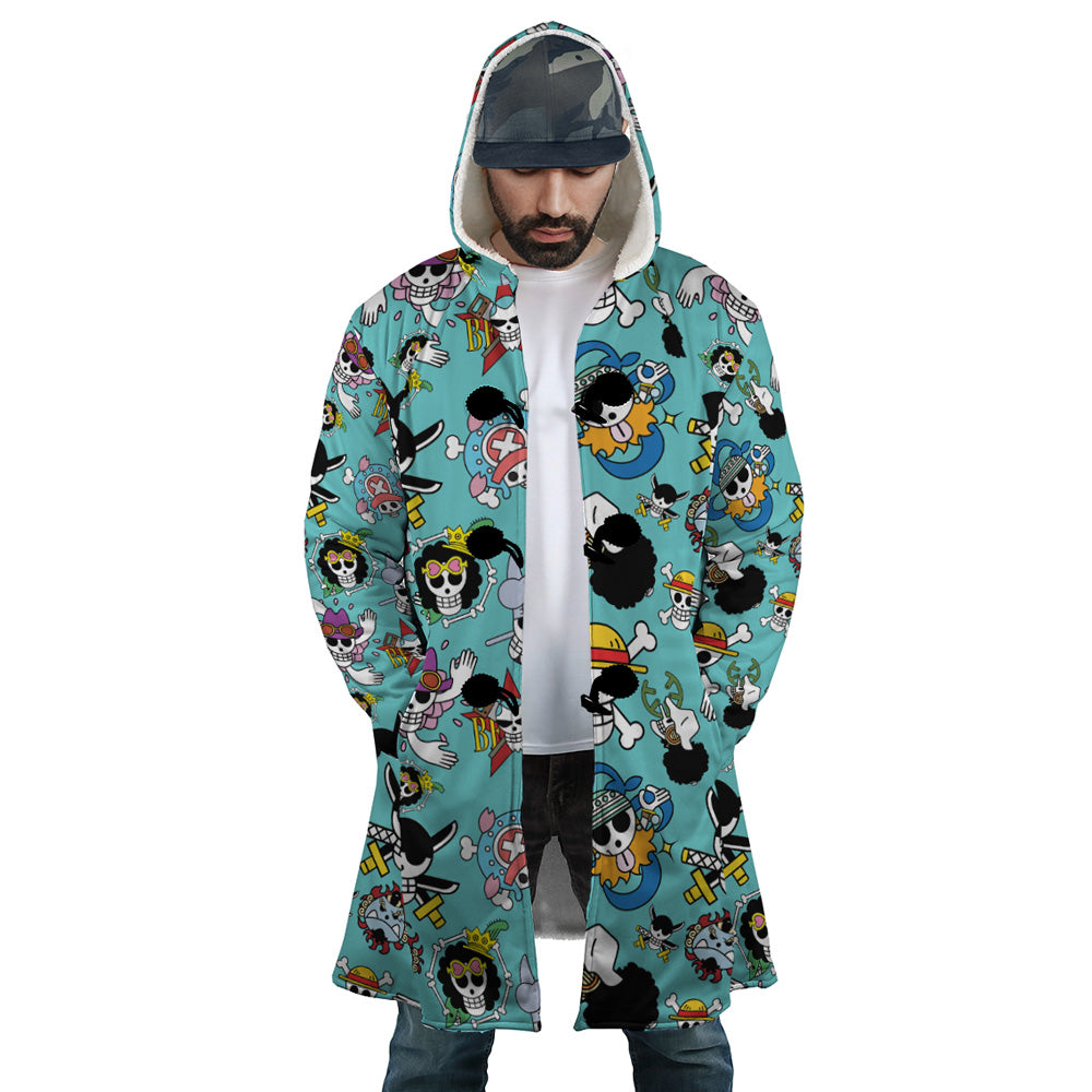 Strawhats Jolly Roger One Piece Dream Cloak Coat