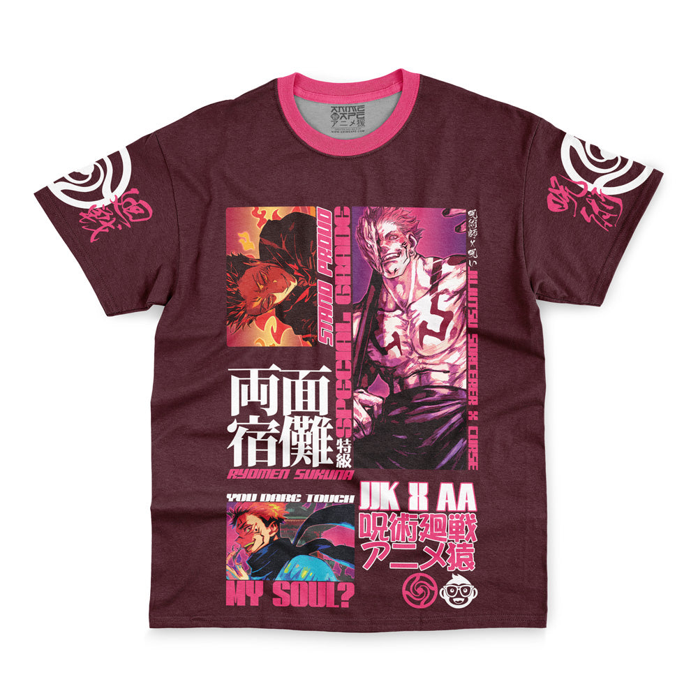 Ryomen Sukuna V2 Jujutsu Kaisen Streetwear T-Shirt