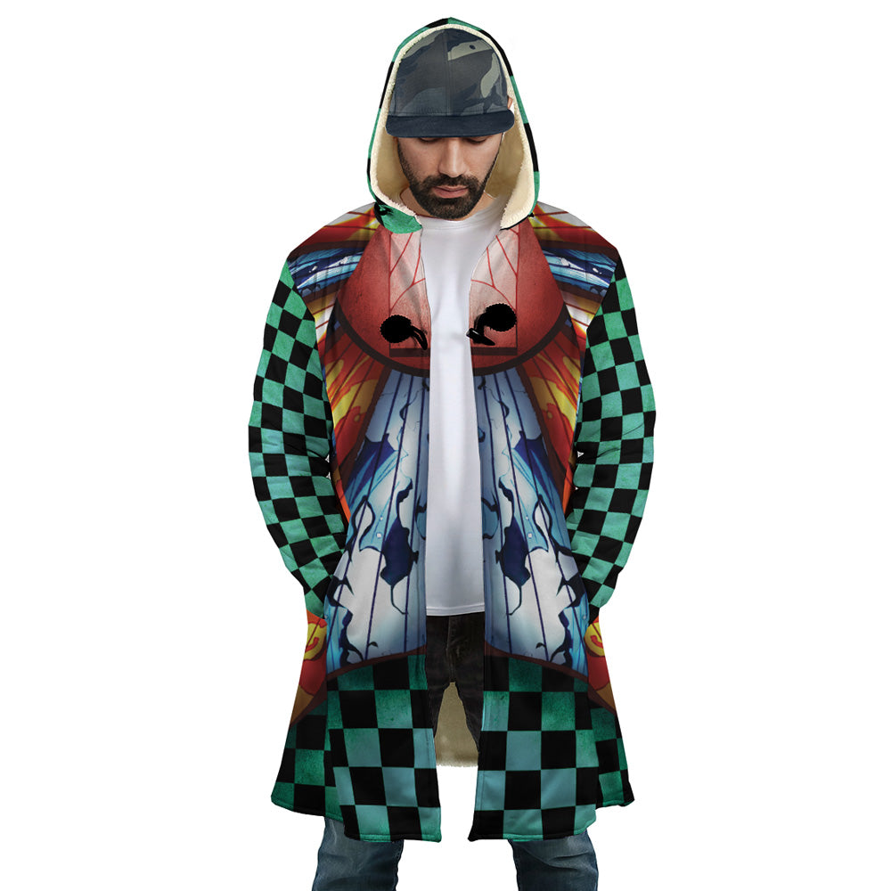 Trippy Kamado Tanjiro Demon Slayer Dream Cloak Coat