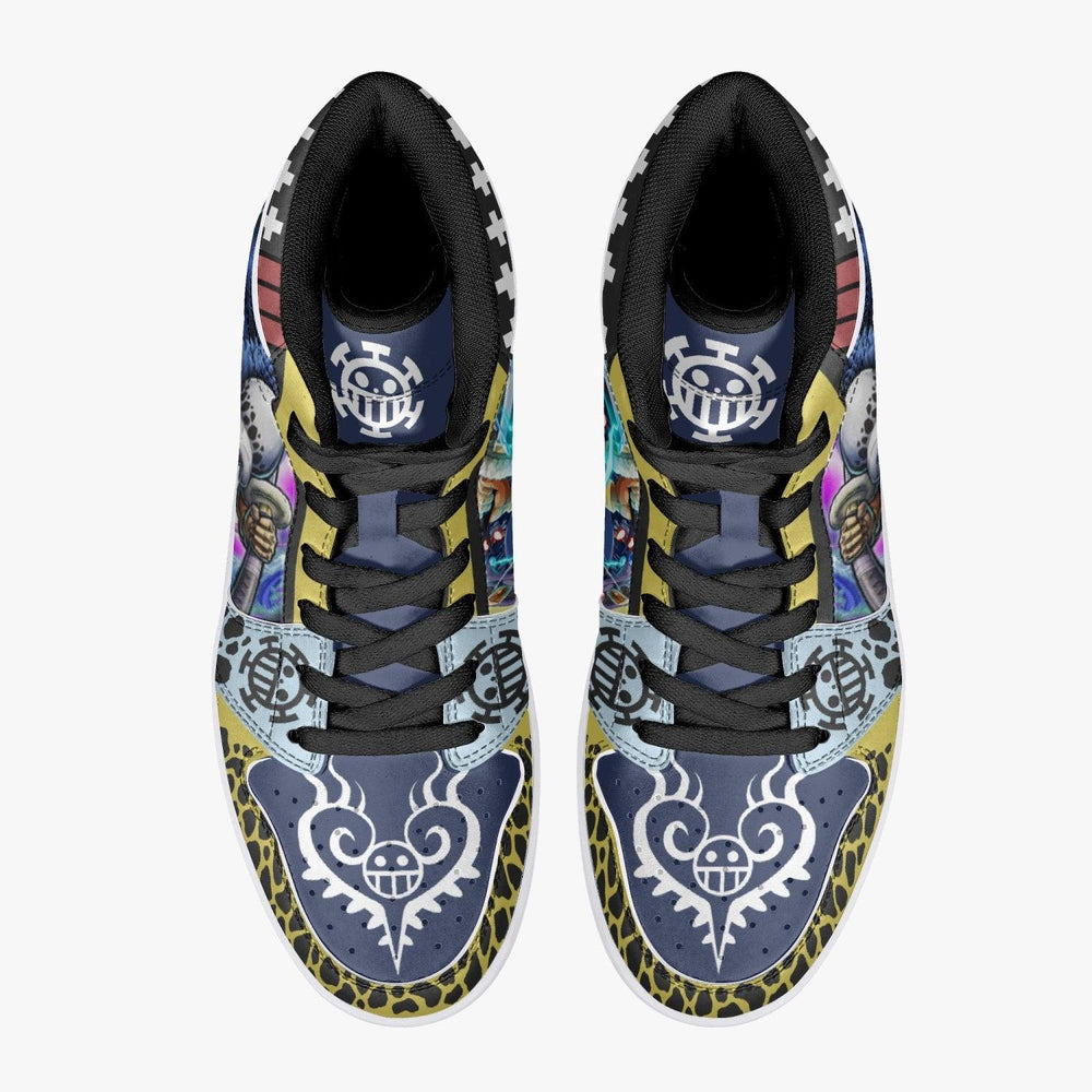 Trafalgar D. Law Onigashima One Piece Mid 1 Basketball Shoes