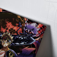 Trippy Asta x Liebe Black Clover Canvas Print Wall Art