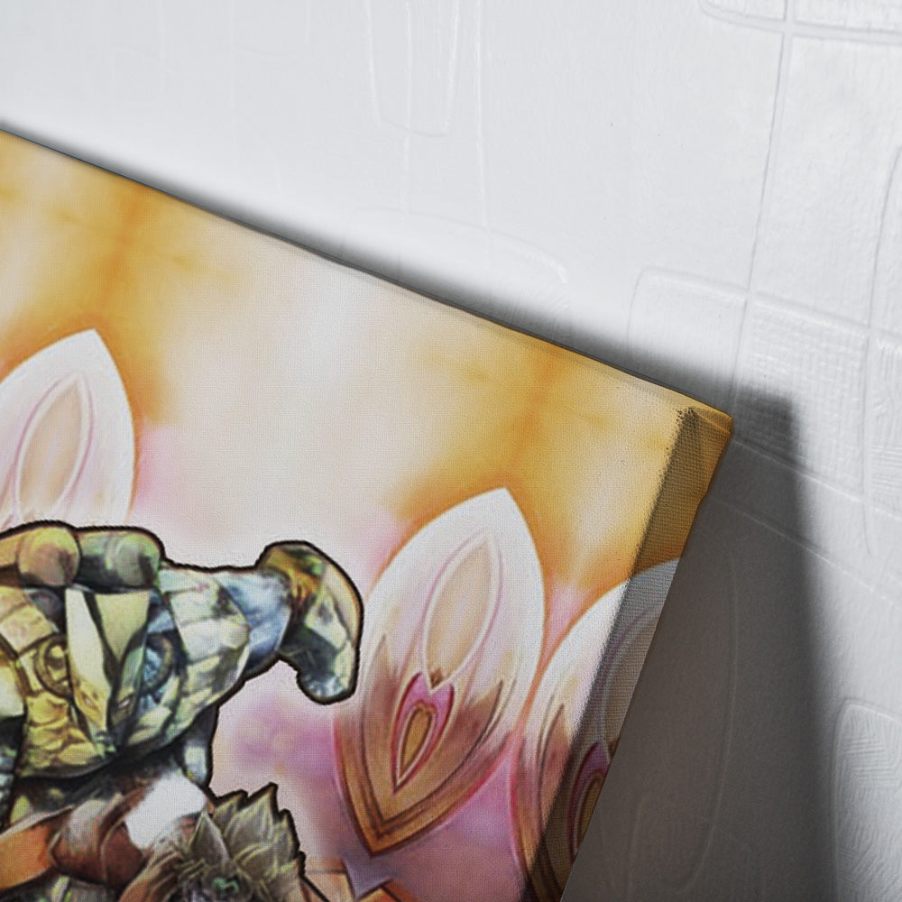 Trippy Dio Jojo's Bizarre Adventure Canvas Print Wall Art