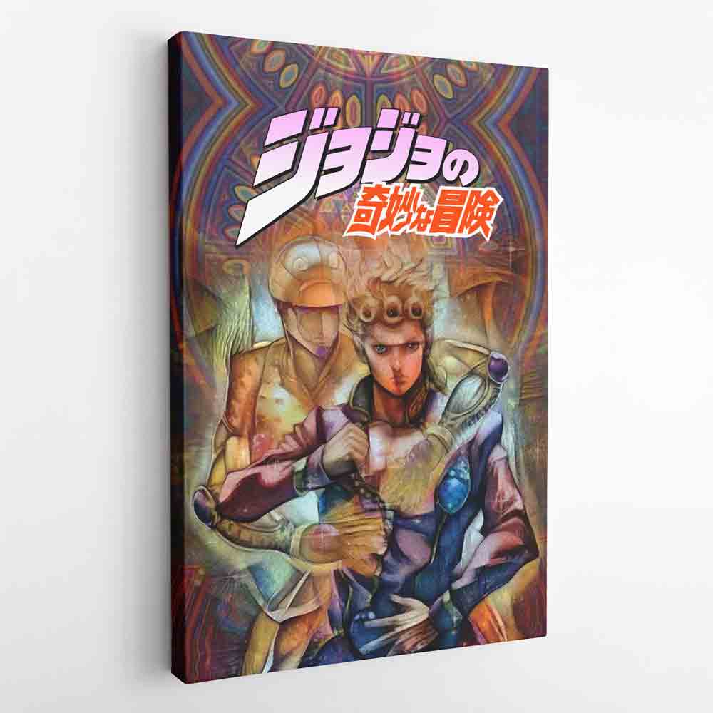 Trippy Giorno Giovanna Golden Wind Jojo's Bizarre Adventure Canvas Print Wall Art