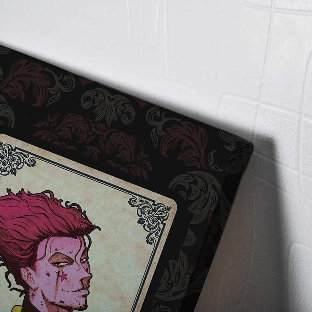 Trippy Hypnotic Eye Hisoka Hunter X Hunter Canvas Print Wall Art