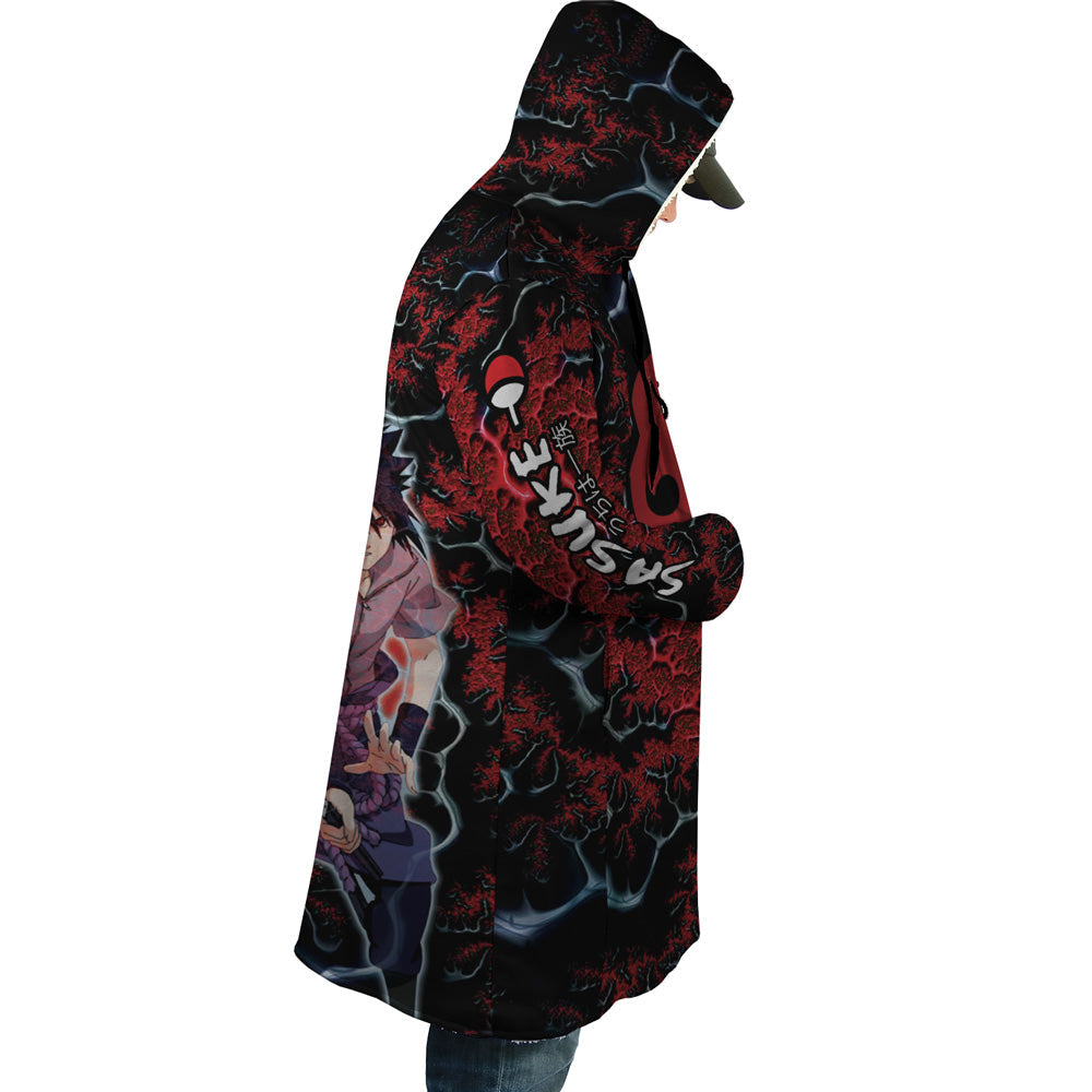 Trippy Sasuke Uchiha Shippuden Dream Cloak Coat