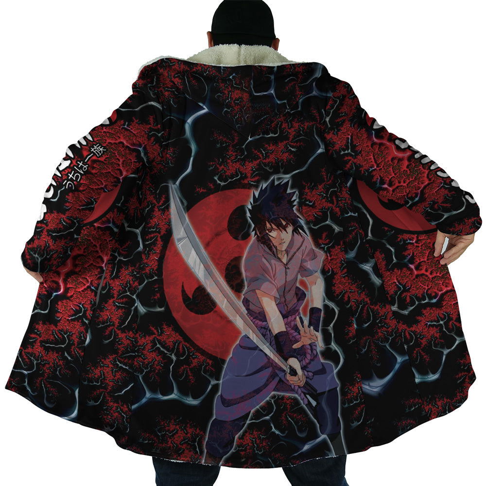 Trippy Sasuke Uchiha Shippuden Dream Cloak Coat