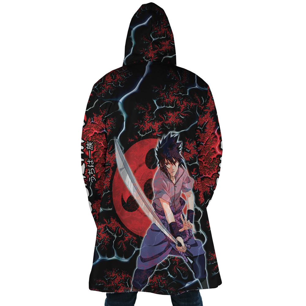 Trippy Sasuke Uchiha Shippuden Dream Cloak Coat